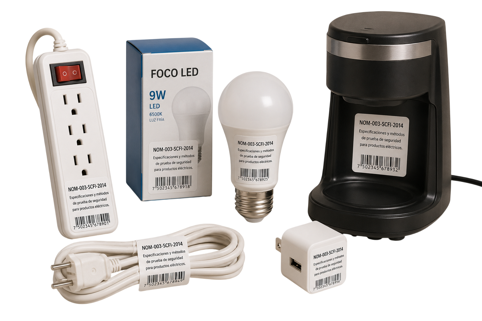 Productos Eléctricos — Especificaciones de Seguridad
