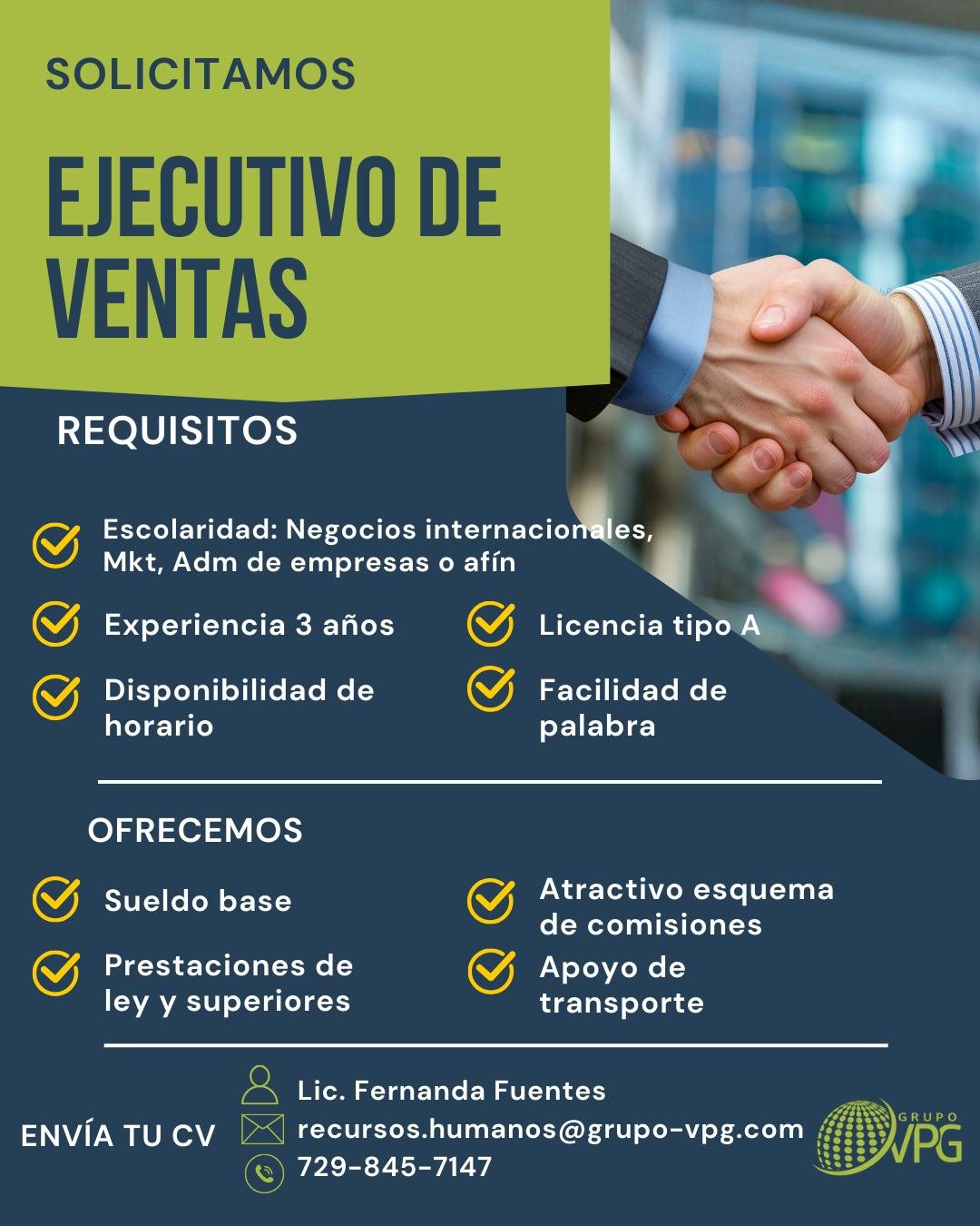 Ejecutivo en Ventas